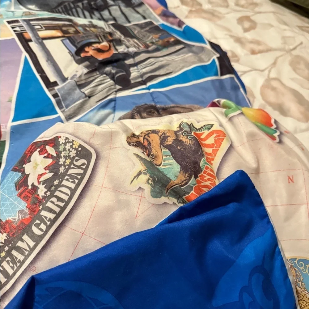 Nintendo Super Mario Odyssey Themed Twin Bedding, Sheets, Comforter, Dinosaur